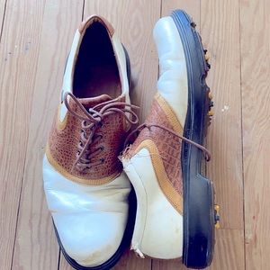 Ecco GoreTex Vegetable Tanned Men’s Golf Shoes
